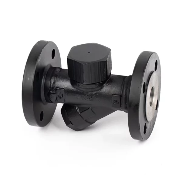 Discharge ash ball valve