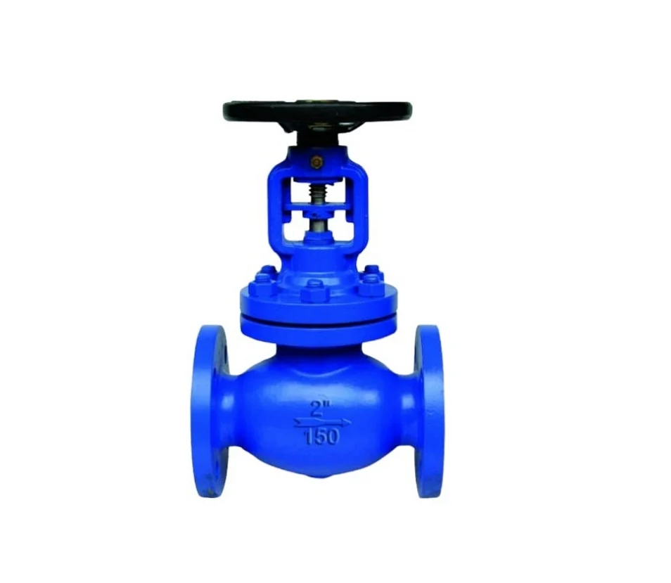 LB '' ANSI bellow seal WCB Globe valve